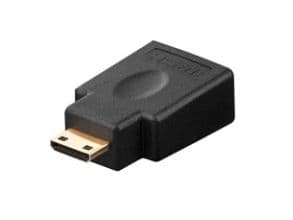 Goobay 68841, HDMI Typ-A, HDMI Typ-C, Sortera