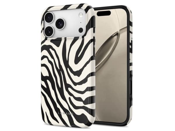Tech-Protect Lamano MagSafe Case for iPhone 18 Pro Max / 17 Pro Max - White and Black