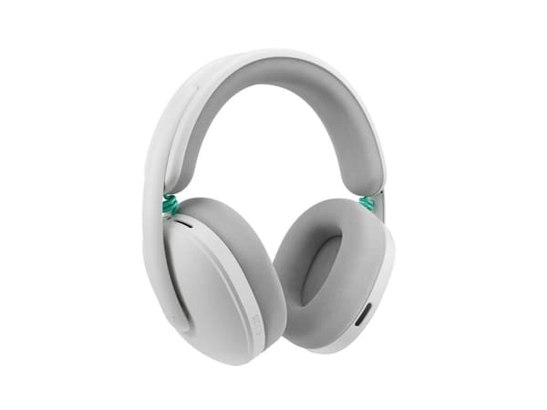 Logitech G G325 - Headset - fullstorlek - Bluetooth / LIGHTSPEED - trådlös - USB-C via Bluetooth-adapter - vit