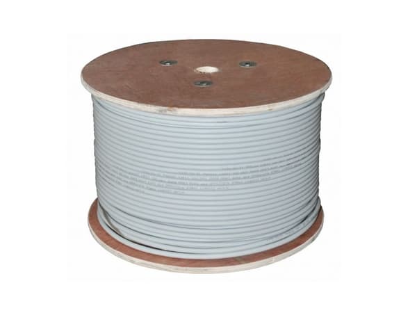 ALANTEC - Bulkkabel - 500 m - UTP - CAT 6 - ljusgrå
