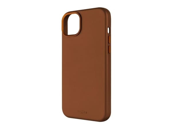 FIXED MagLeather, Mobilskal, Apple, iPhone 15 Plus, 17 cm (6.7"), Brun