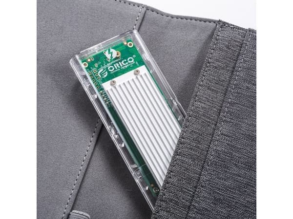 Orico M.2 NVMe SSD-hölje till USB-C 10Gbps grå