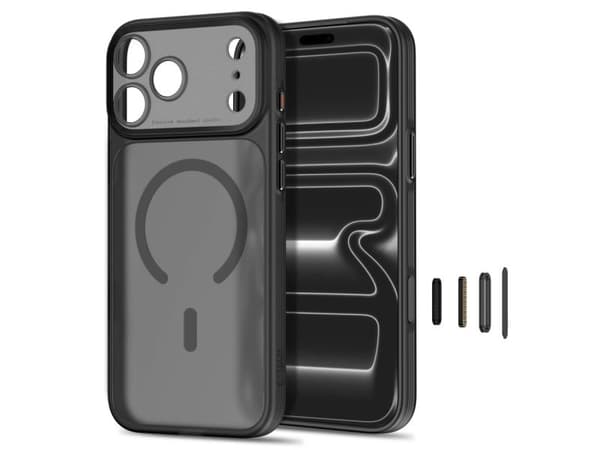 Tech-Protect MagPrime MagSafe CC Case for iPhone 18 Pro Max / 17 Pro Max - Matte Black