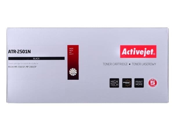 Activejet ATR-2501N, 9000 sider, Sort, 1 stykker