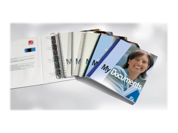Filestrip GBC CombBind PP klar läpinäkyvä