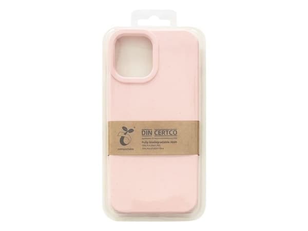 Eco Case silikondeksel til iPhone 14 Plus nedbrytbart pink