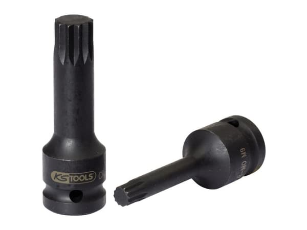KS Tools 911.0952, Kraftpipe, Sort, 1 hoder, 1/2", Metrisk, 14 mm