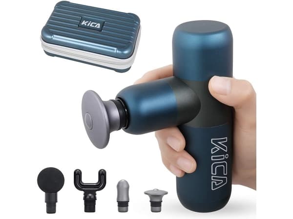 Vibrerende massasjer KiCA K2 (mørk blå)