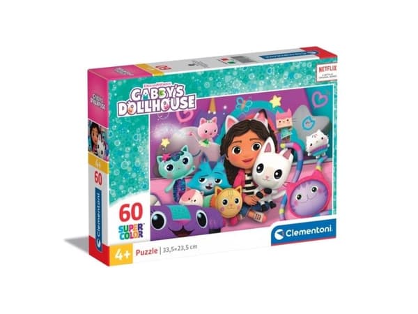Pussel: Gabby's Dollhouse, 60 bitar