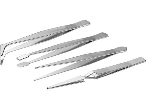 Fixpoint 77101, Ruostumaton teräs, Hopea, 4 kpl, Kupla