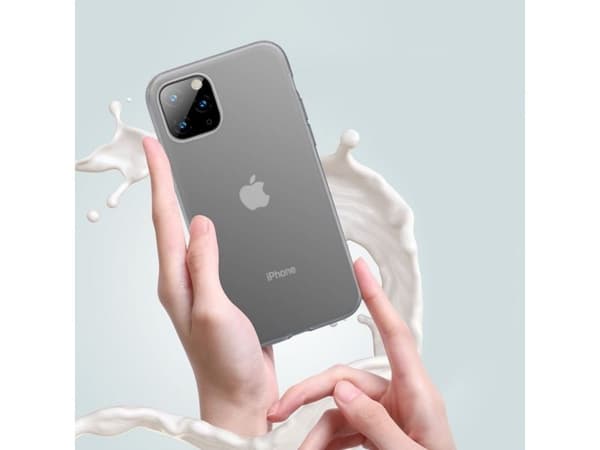 Baseus silikonfodral till iPhone 11 Pro - vit