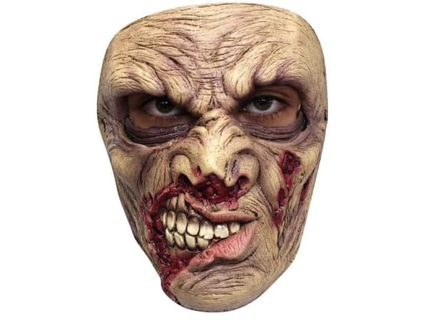 Zombie halvmaske