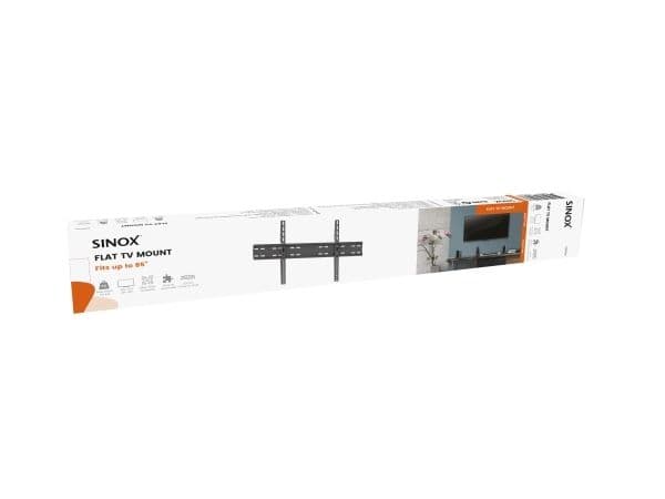 Sinox One TV vægbeslag. 40"-85". Sort