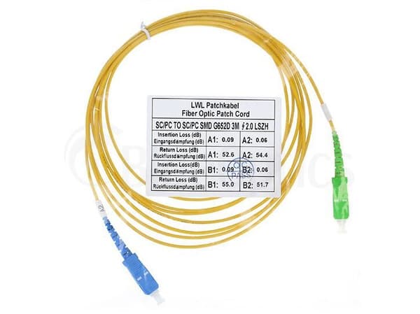 BlueOptics SFP2222BU30MS, 30 m, G.657.A1, SC, SC