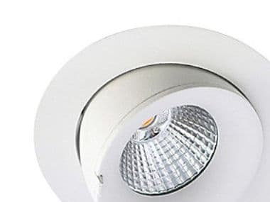 Velia Large Tilt LED downlight 10,9W 2700K 230V vit