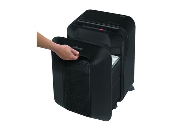 Makulator Fellowes Powershred® LX201 micro-cut 2x12 mm sort (P-5)