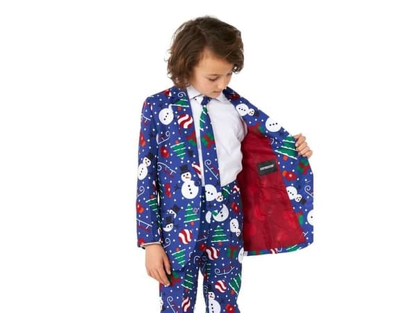 Snowman Blue jakkesæt