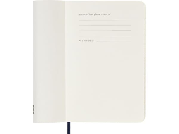 Classic Soft 18M 26/27 Week Note Pocket Sapphire Blue