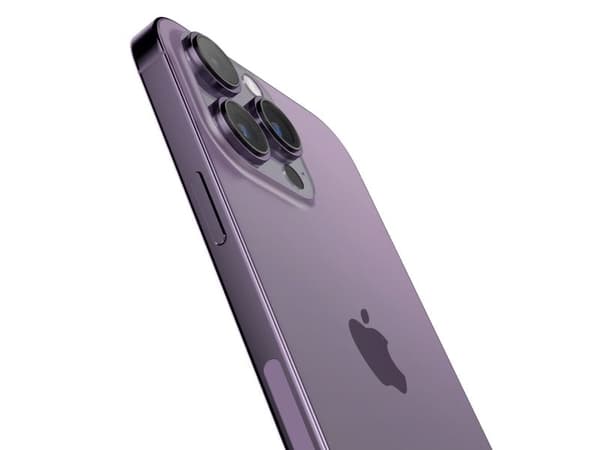 Spigen Tempered Glass for Camera Spigen Optik.tr ez Fit Camera Protector Apple iPhone 14 Pro/14 Pro Max Deep Purple [2 PACK]