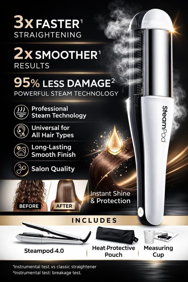 L’Oréal Professionnel Steampod 4.0 - Dampglattejern