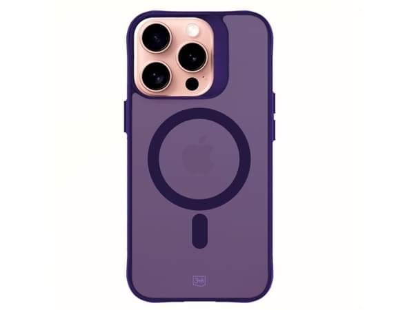 3mk Smoke MagCase för iPhone 16 Pro - lila