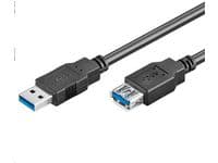 MicroConnect - USB forlængerkabel - USB Type A (hun) til USB Type A (han) - USB 3.0 - 2 m - lajiteltu