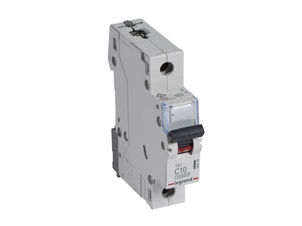 Legrand TX3, Dvärgbrytare, Typ C, IP20, 240 - 415 V