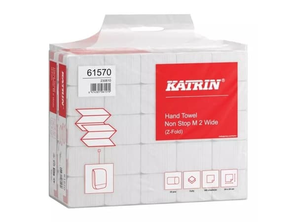 KATRIN Papierhandtücher Non Stop M2 wide 2-lagig