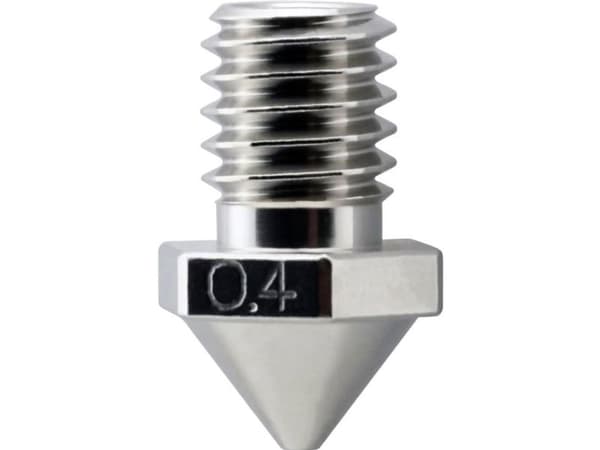 Micro Swiss Brass Plated Wear Resistant Nozzle for Flashforge Creator Pro 3