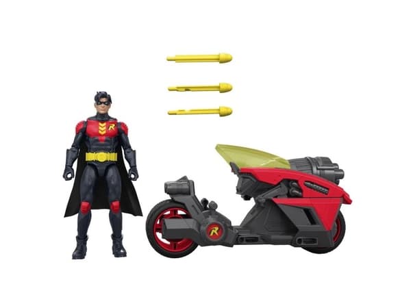 DC Universe Robin 15cm & Small Vehicle