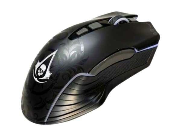 LEXIP BLACK FLAG RESYNCED TATOO WIRELESS MOUSE
