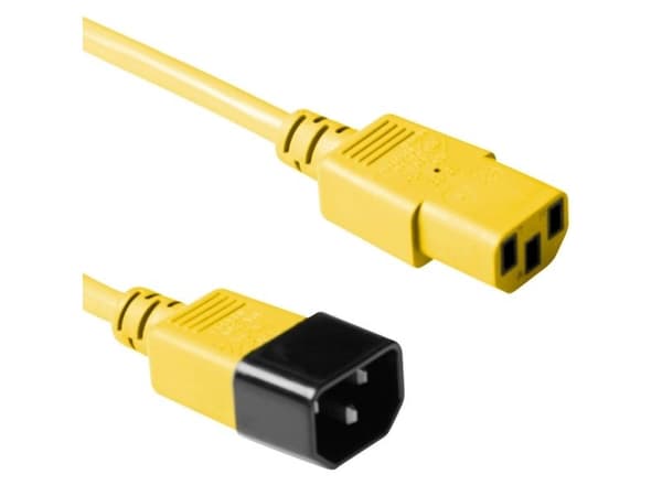 Act Cold Device Cable 1.2m, C13 To C14 Cold Device Cable Extension, Iec Plug