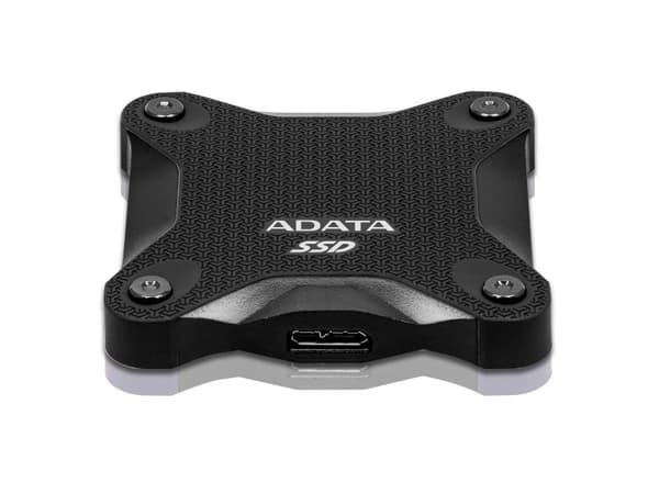 ADATA SD620, 512 GB, Micro-USB B, 3.2 Gen 2 (3.1 Gen 2), 520 MB/s, 10 Gbit/s, musta