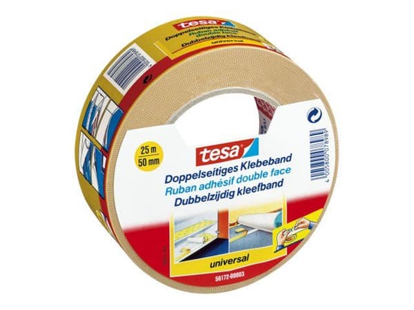 Tesa - Dubbelsidig tejp - 50 mm x 25 m