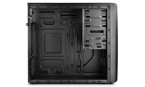 DeepCool DP-MATX-SMTR, PC, Sort, Micro ATX, Mini-ITX, Plast, SPCC, ATX, PS2, 80,90,120 mm