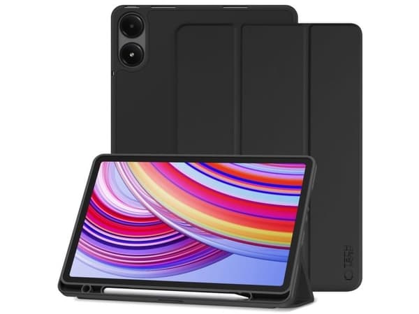 Xiaomi Redmi Pad Pro 12.1 Tech-Protect SC Pen tabletti kotelo musta