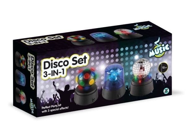 MUSIKK - DISCO SETT 3-I-1
