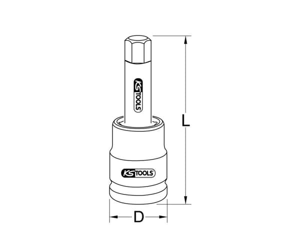 KS Tools 450.0461 450.0461 Toppnyckel