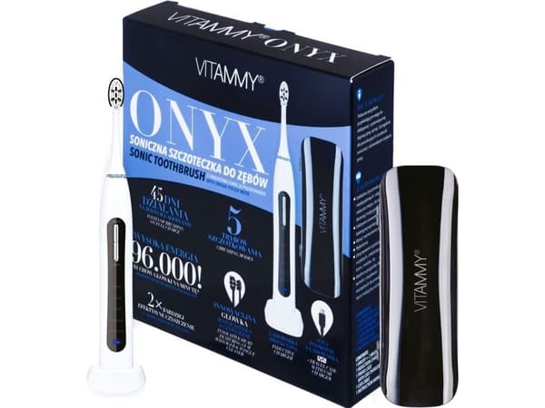 Vitammy Onyx eltandborste svart