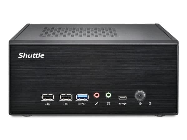 Shuttle XPC slim - Barebone - ingen CPU - RAM 0 GB - Gigabit Ethernet