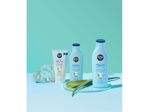 NIVEA 80465, Solkremlotion, 400 ml, Voksne