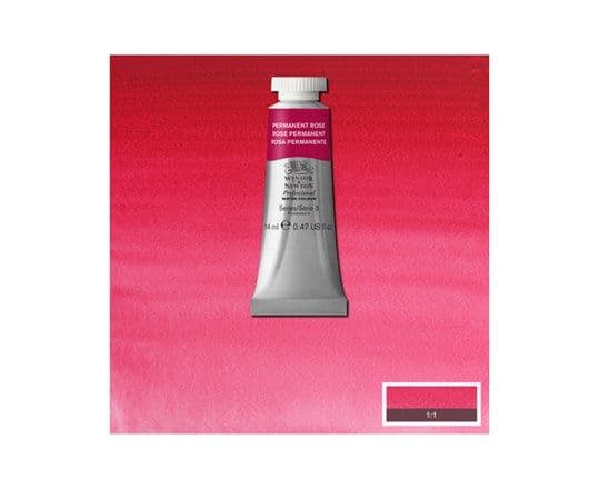 Akvarelliväri proff. 14ml Permanent Rose 502