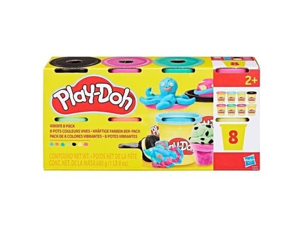 HAS Play-Doh 8-pack 680 g – Vibrant