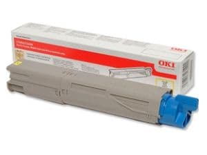 OKI - Toner - 1x gul - 2500 sider (43459329)