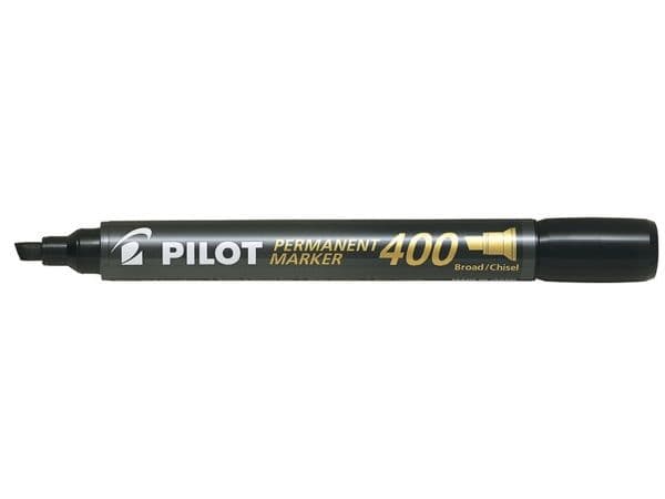 Marker Pilot 400 sort permanent (stk.)