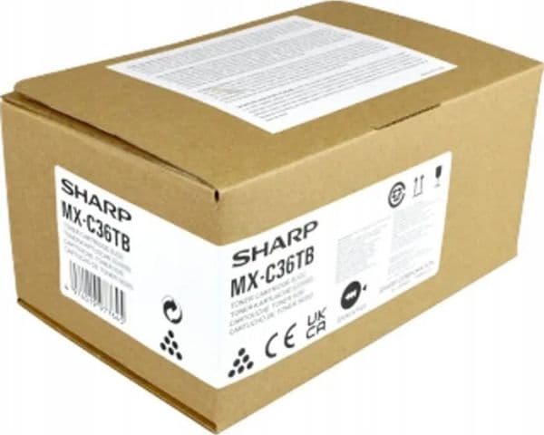 Sharp MXC36TB, 20000 sivua, musta, 1 kpl