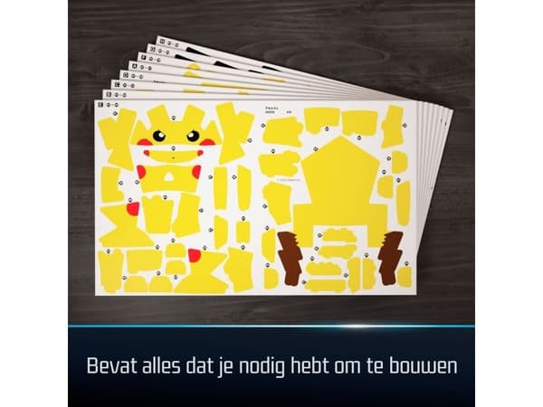 4D-pussel Pokemon 30 cm - Pikachu