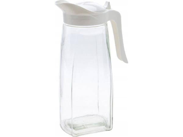 Excellent Houseware glaskanna med lock 1,5 l
