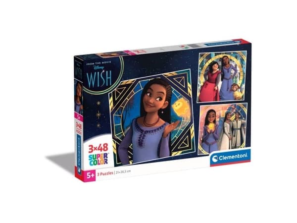 Pussel Square Disney's Wish, 3x48 bitar