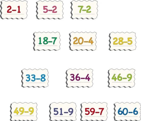 Larsen Maxi Subtra Puzzle 58 pcs Puzzle